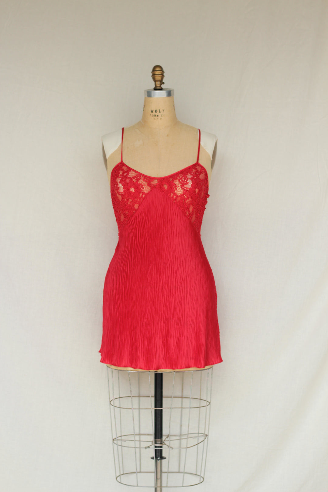 Val Mode Vintage Red Sexy Slip Dress – Emillie and Harlow