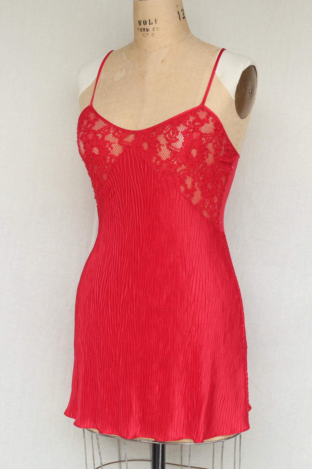 Val Mode Vintage Red Sexy Slip Dress Emillie and Harlow Val Mode Vintage Red Sexy Slip Dress Emillie and Harlow