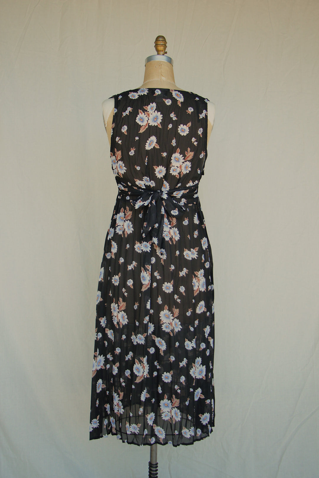 Elena Vintage 1990's Sheer Floral Dress