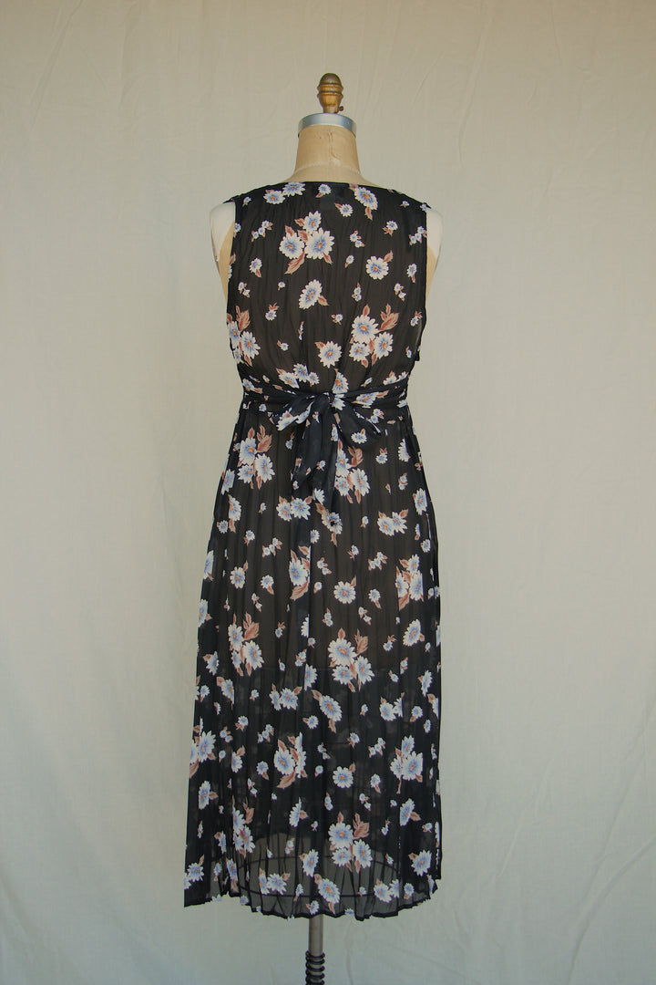Elena Vintage 1990's Sheer Floral Dress