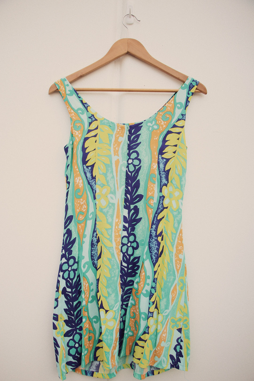 Big Hed Designs Funky Colorful 90's Mini Dress