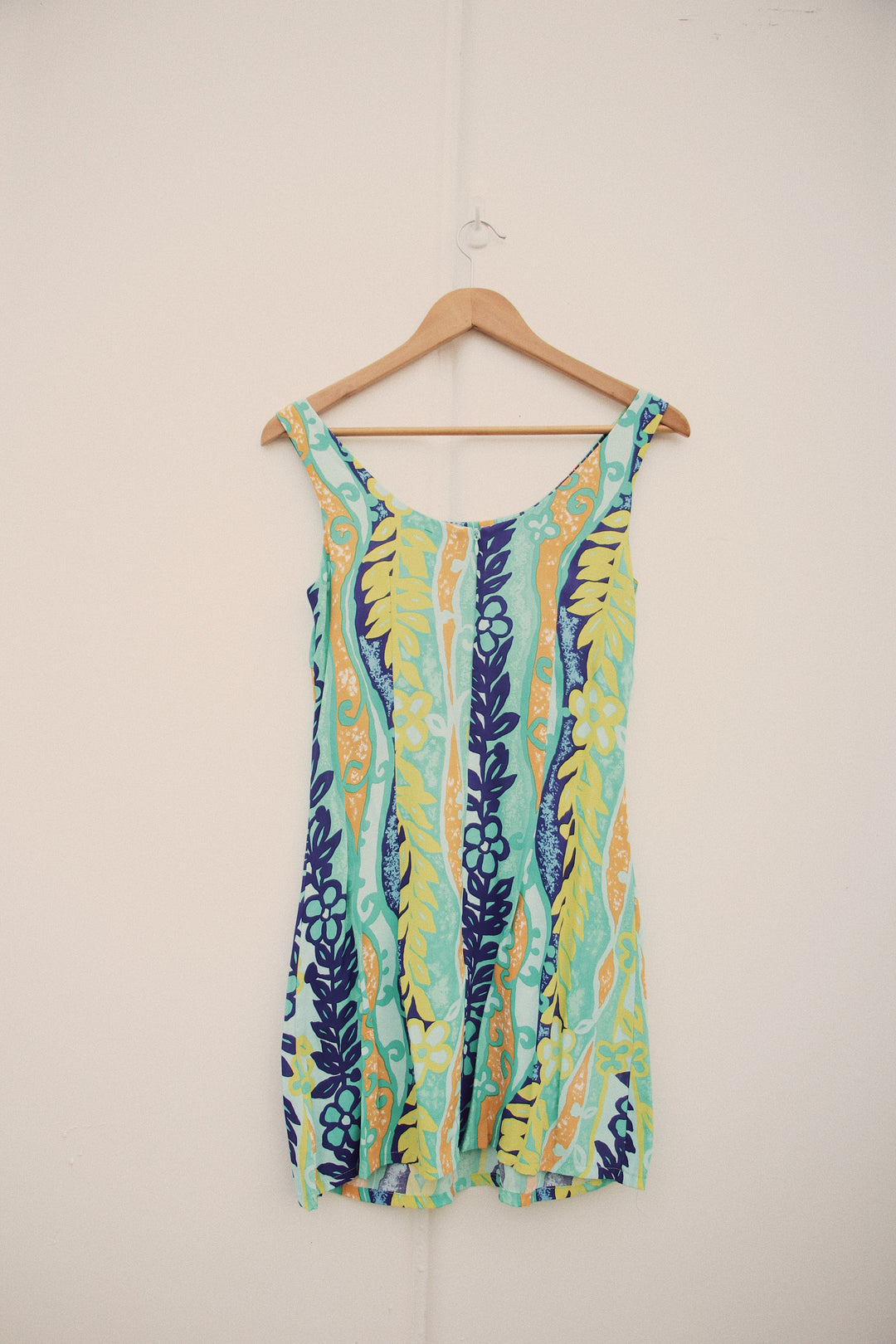 Big Hed Designs Funky Colorful 90's Mini Dress