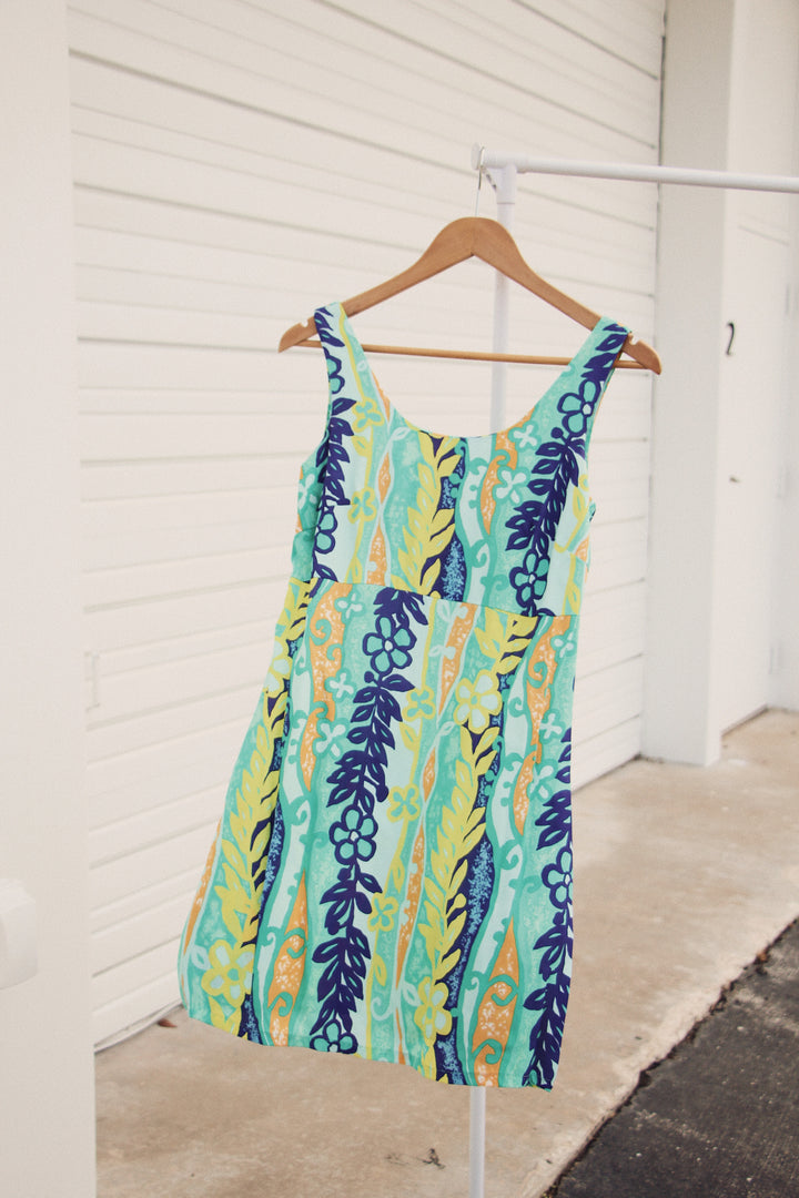 Big Hed Designs Funky Colorful 90's Mini Dress