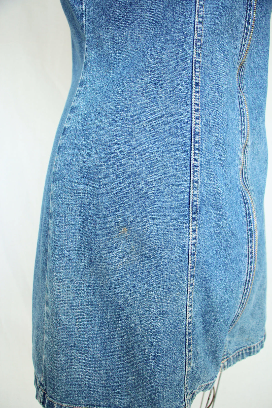 Vintage Paris Blues Denim Dress
