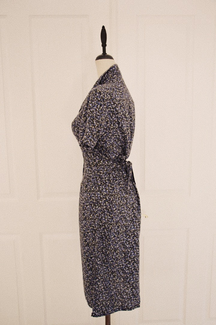Connected Apparel Deadstock Floral Mini Dress