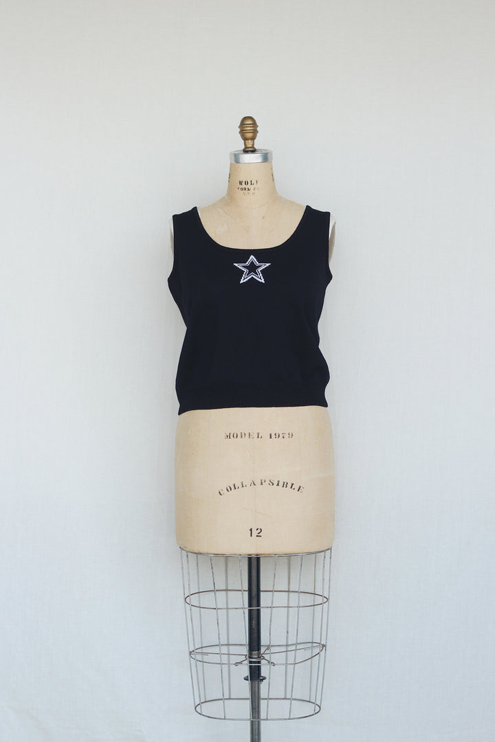 St John Collection by Marie Gray Black Star Sweater