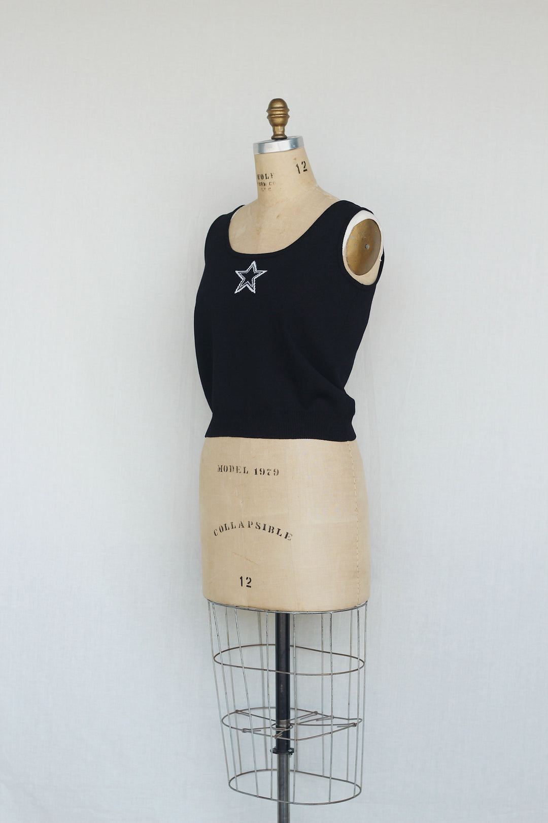 St John Collection by Marie Gray Black Star Sweater