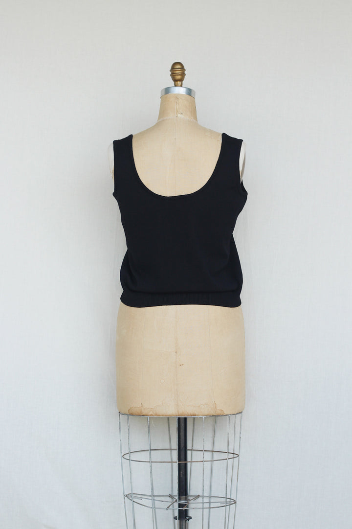 St John Collection by Marie Gray Black Star Sweater