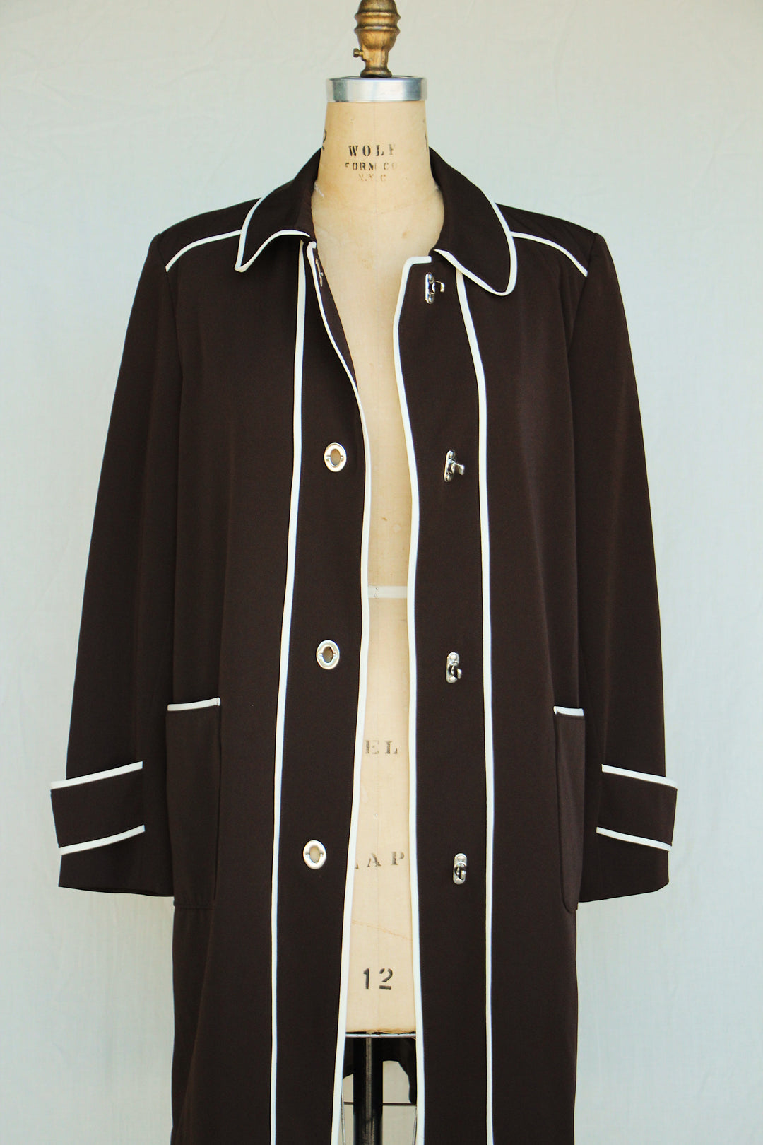 Harve Bernard Retro Brown 70's Jacket