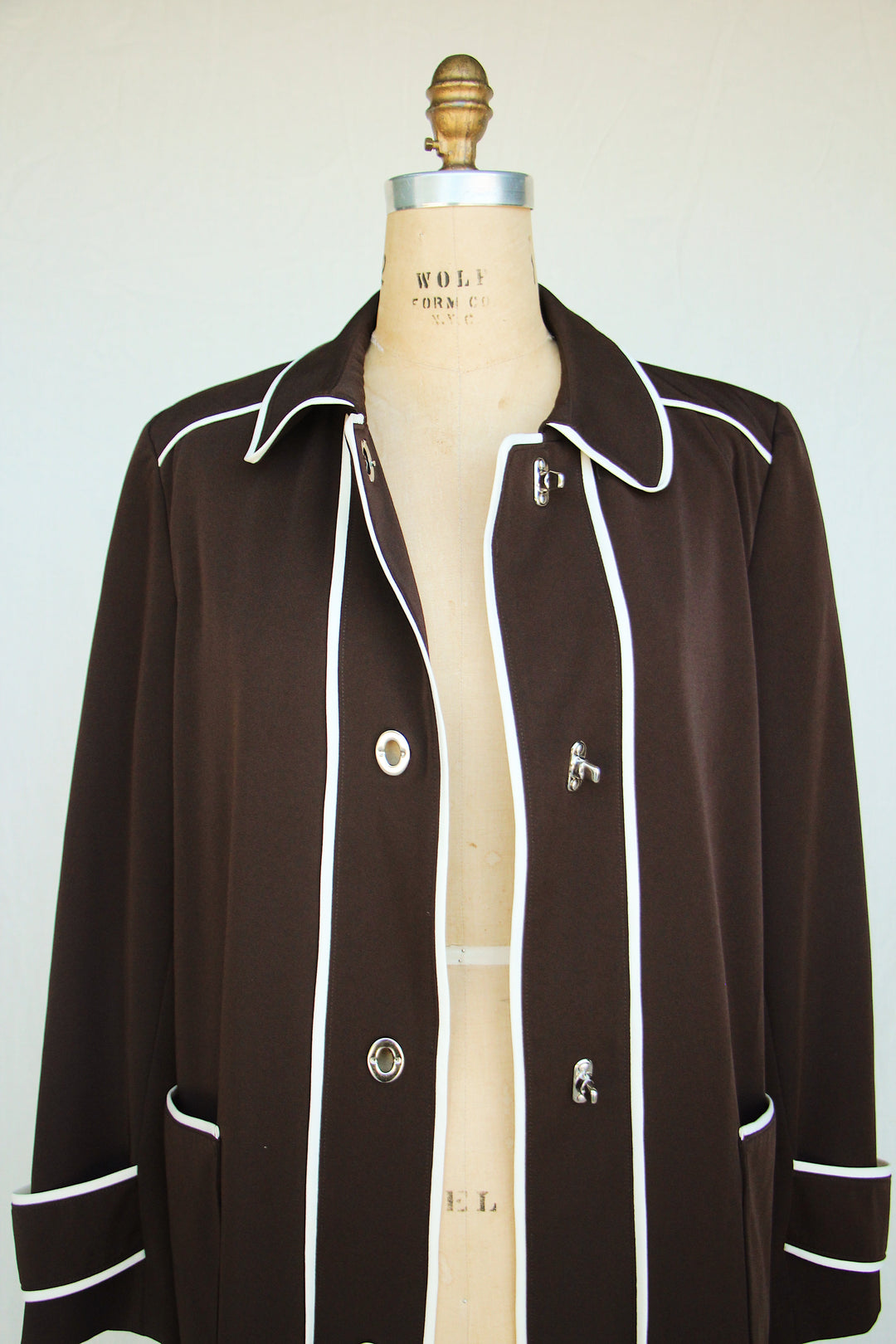 Harve Bernard Retro Brown 70's Jacket
