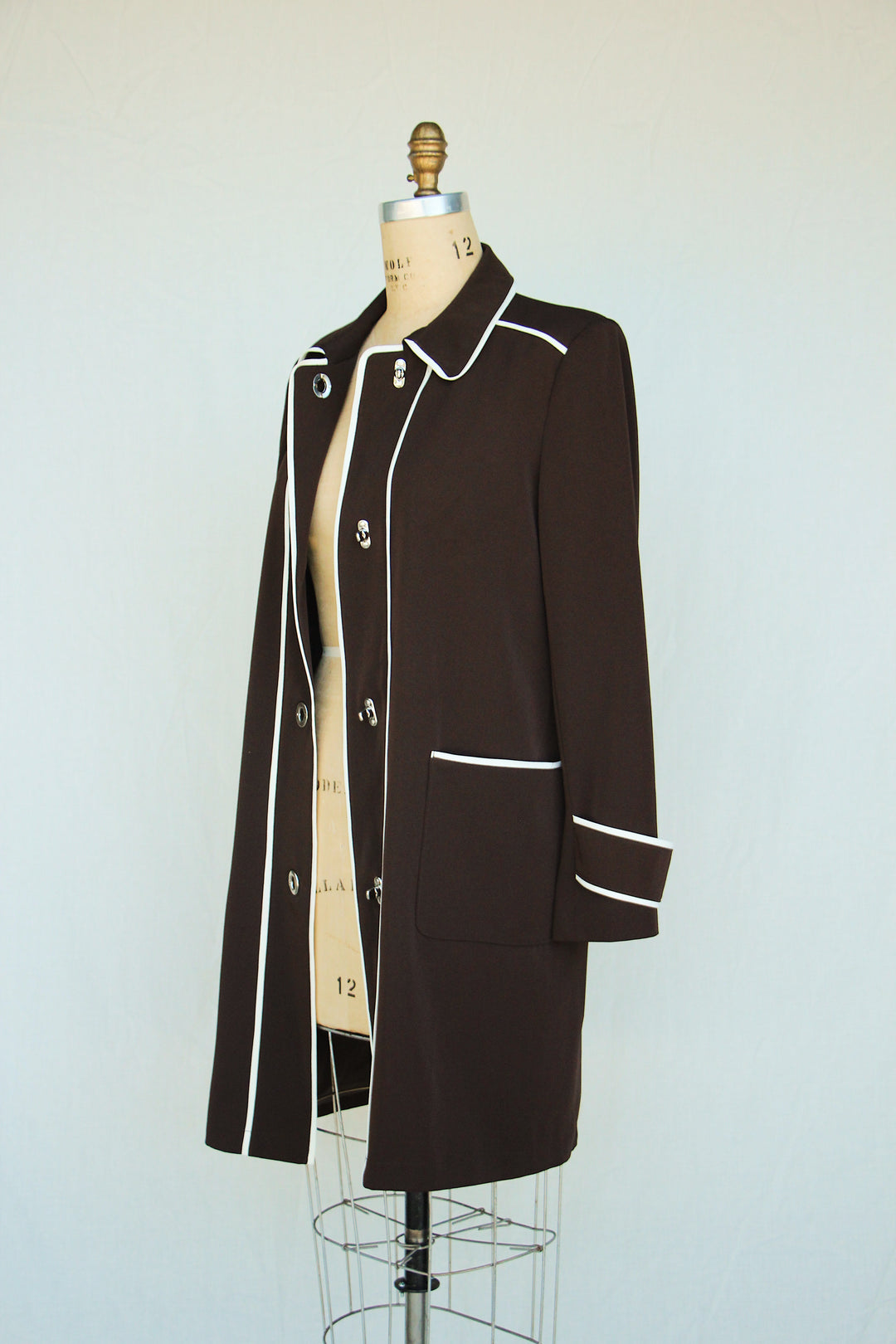 Harve Bernard Retro Brown 70's Jacket
