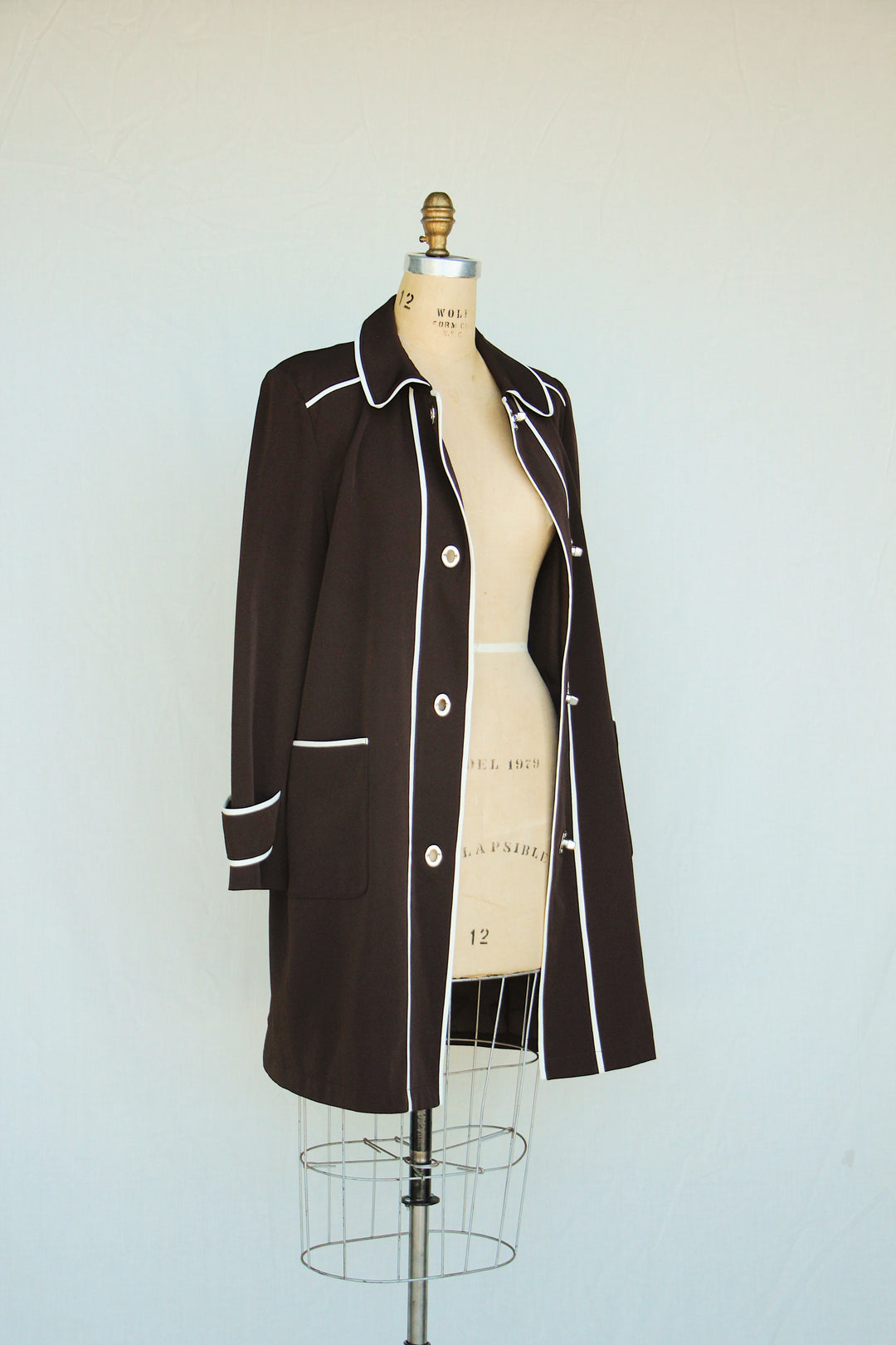 Harve Bernard Retro Brown 70's Jacket