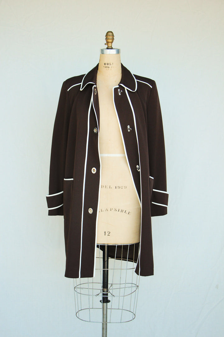 Harve Bernard Retro Brown 70's Jacket