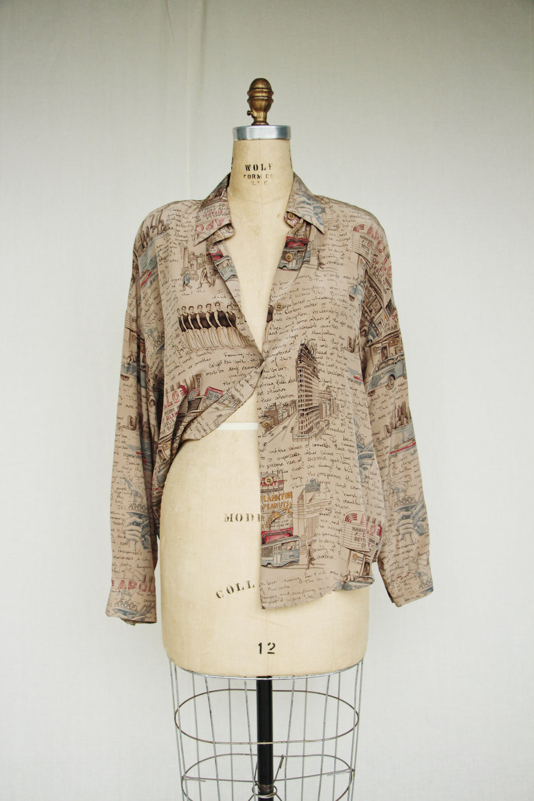 Linda Allard for Ellen Tracy Silk Apollo Theater Top